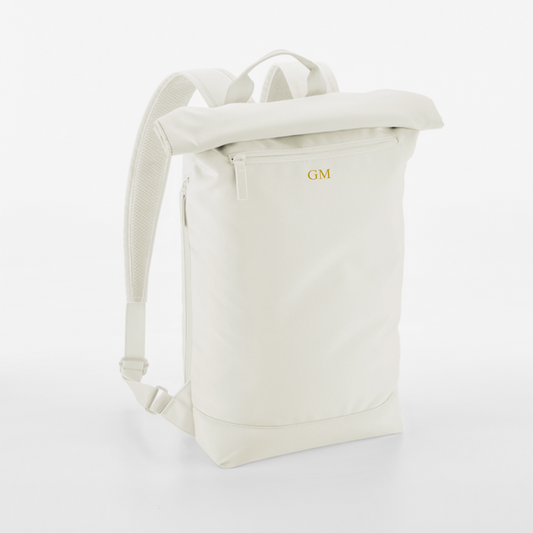Personalised Roll Top Backpack / Rucksack