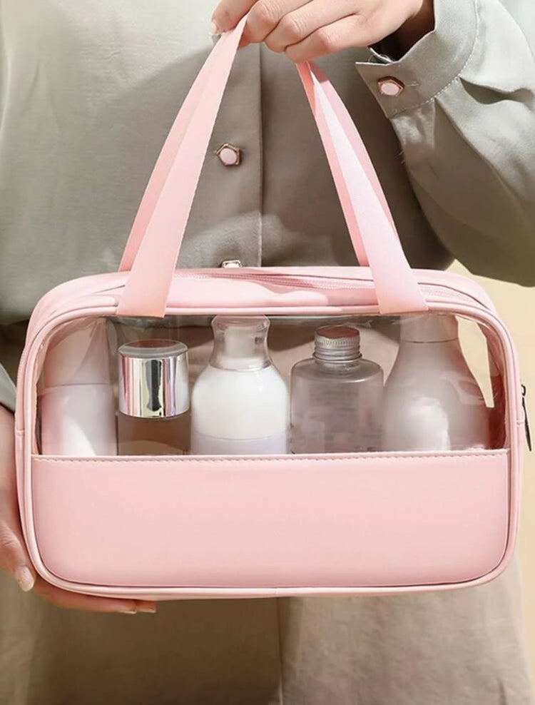 Clear Personalised Toiletry Bag