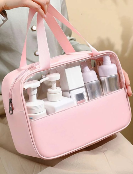 Clear Personalised Toiletry Bag