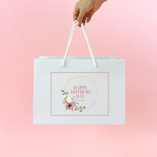 Personalised Happy Mothers Day Gift Bag