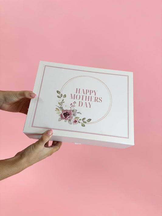 Personalised Happy Mothers Day Luxury Magnetic Gift Box