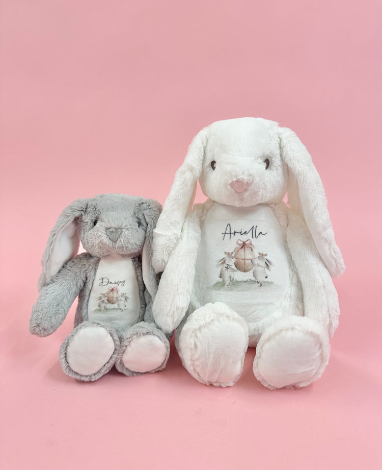 Personalised Easter Bunny Rabbit Teddy Cuddly Toy