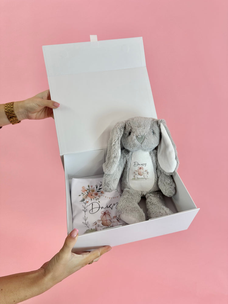 Personalised Easter Luxury Large Magnetic Gift Box