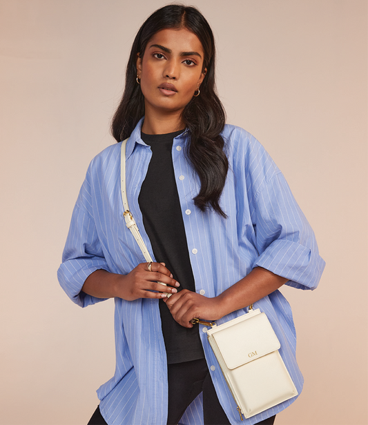 Personalised Monogram Phone Carry Case Bag