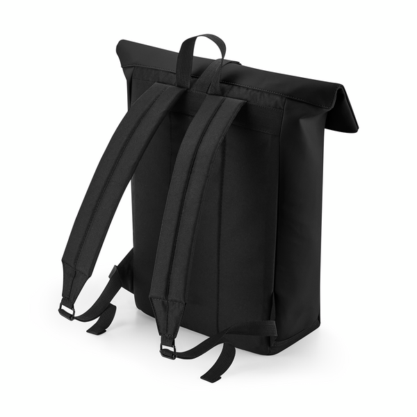 Personalised Monogrammed Matte Roll Top Backpack