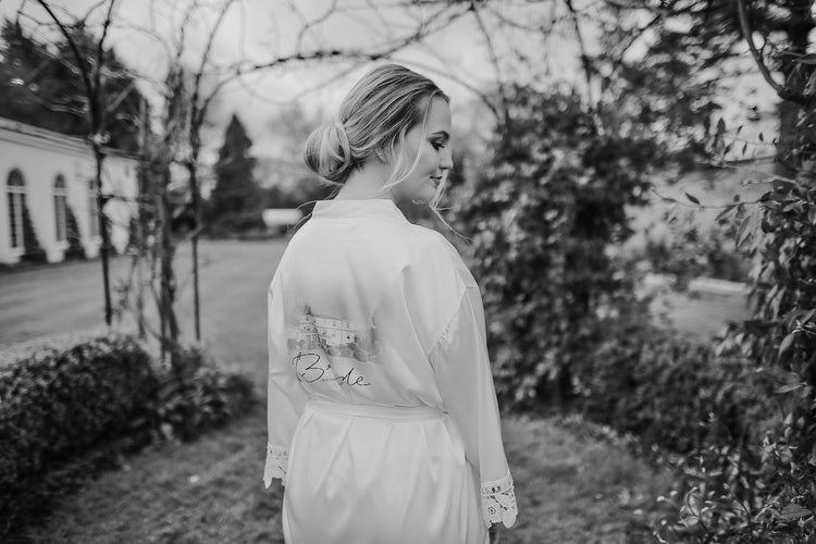 Venue photo bridal robe
