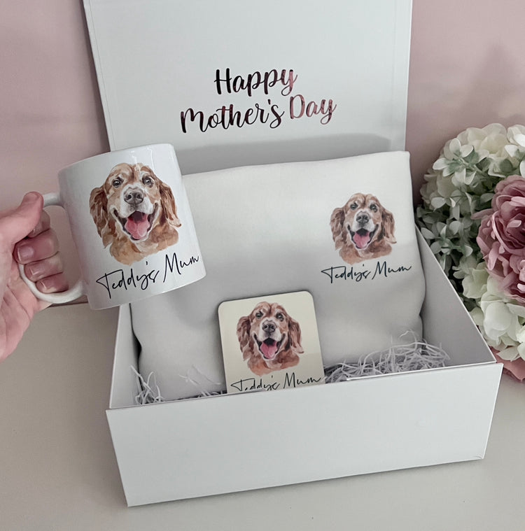 Personalised Dog Mum Gift Set