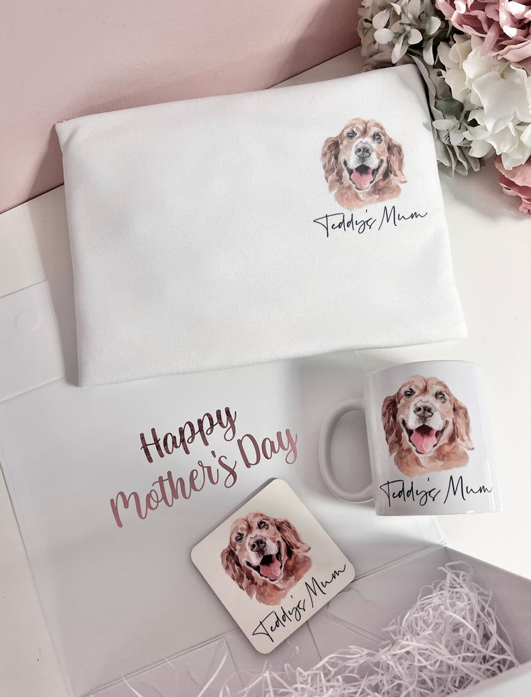Personalised Dog Mum Gift Set