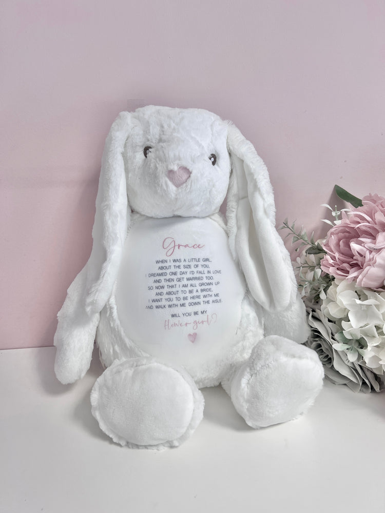 Flower Girl or Page Boy Proposal/Thank you Teddy - Various animals available