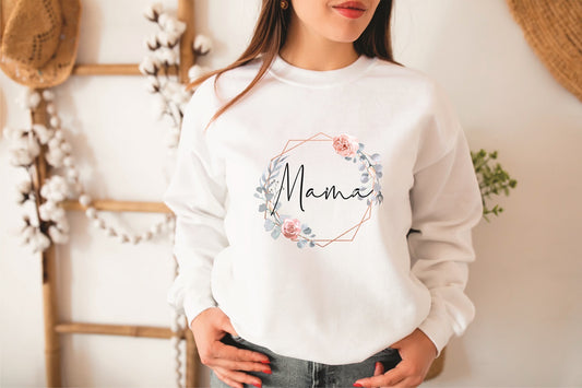 Floral Mama Sweatshirt