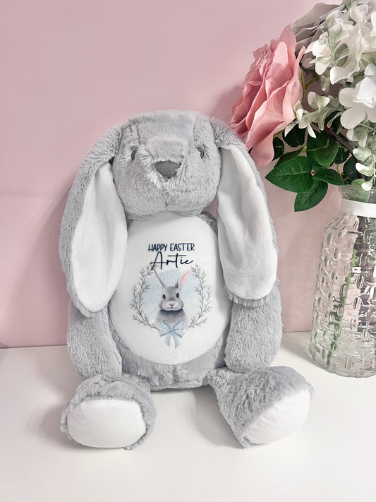 Personalised Easter bunny teddy