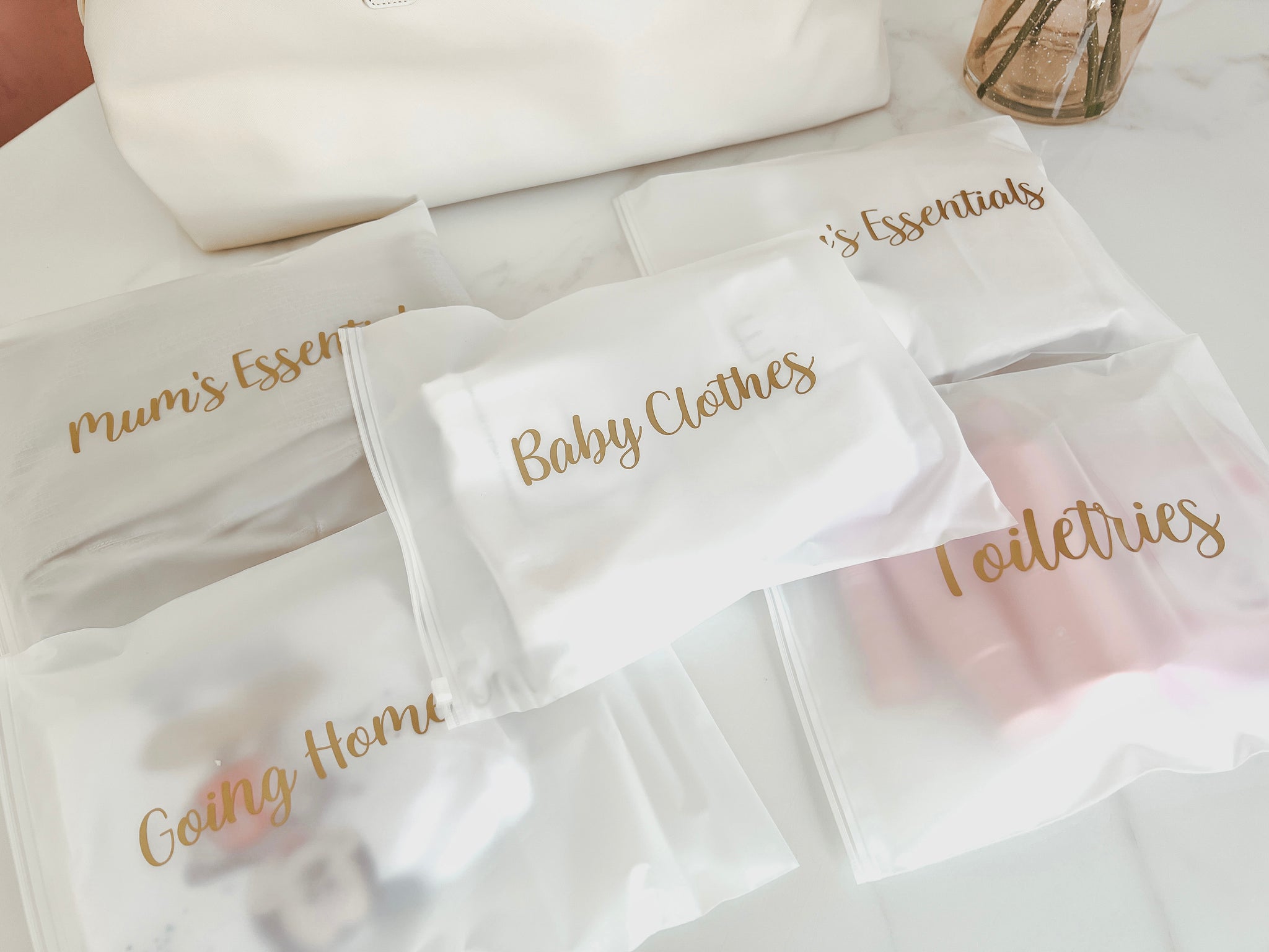 Hospital Bag Organiser Pack